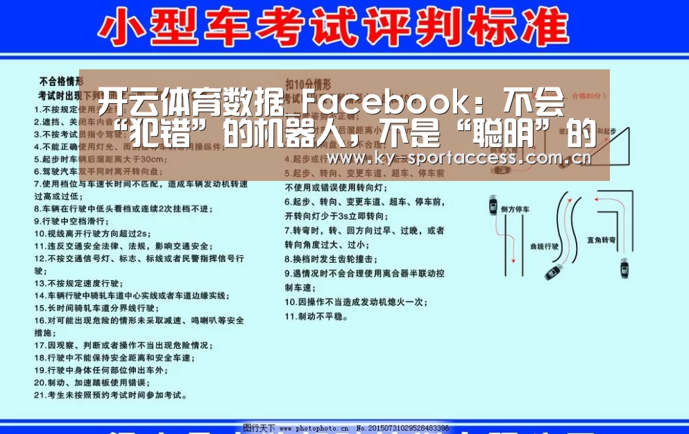 开云体育数据_Facebook:不会“犯错”的机器人,不是“聪明”的机器人(图2) 开云体育官网